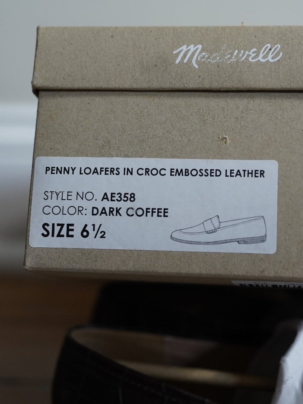 Madewell Penny Loafers - Size 6.5 - Picture 5 of 7